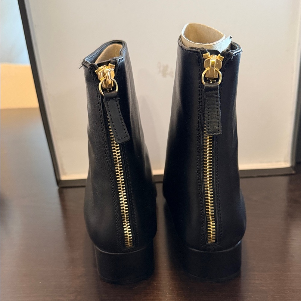 NIB J. Crew Roxie Boot Black Size 8 1/2M - Picture 4 of 10